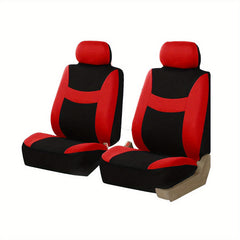 Universal 4pc Set Polyester Car Seat Cover