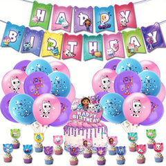 Doll House Birthday Party Decoration Set