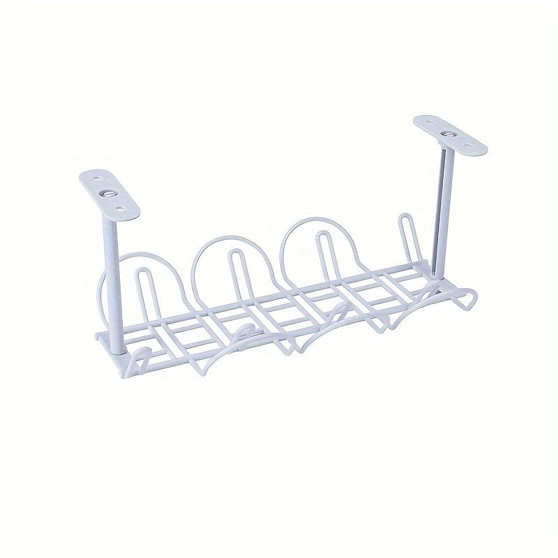 Desktop Power Cable Plug Shelf Organizer