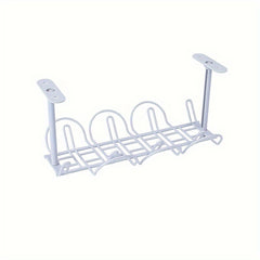 Desktop Power Cable Plug Shelf Organizer