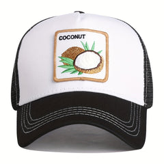 Men's Women's Truck Mesh Hat Farm Fruit Baseball Cap Sports Cap