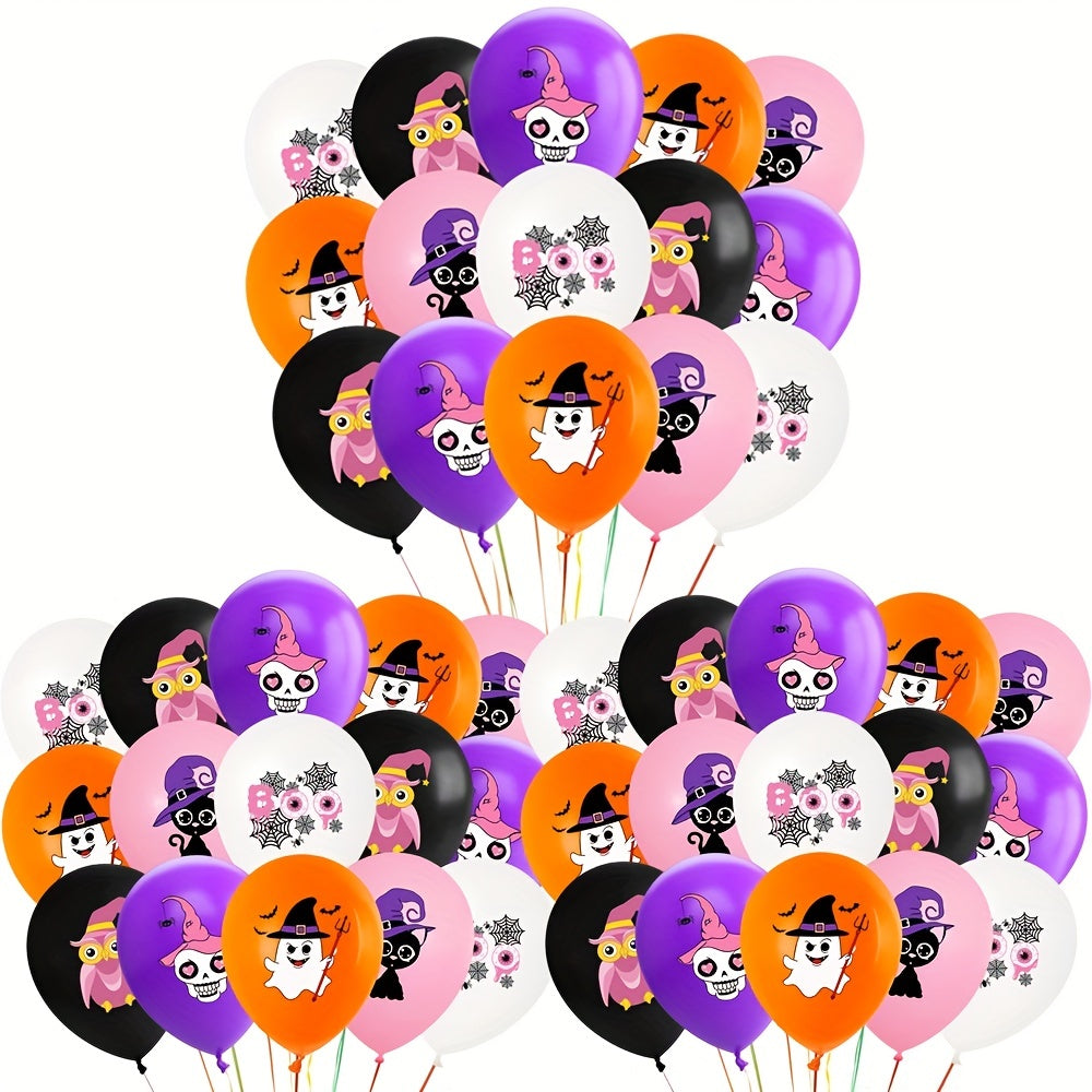 15pcs Halloween Party Decoration Balloons Cartoon 30 48 cm Balloons