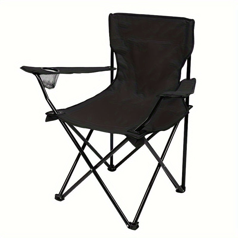 Outdoor Camping Chair with Cup Holder