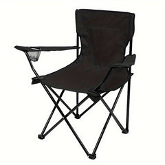 Outdoor Camping Chair with Cup Holder