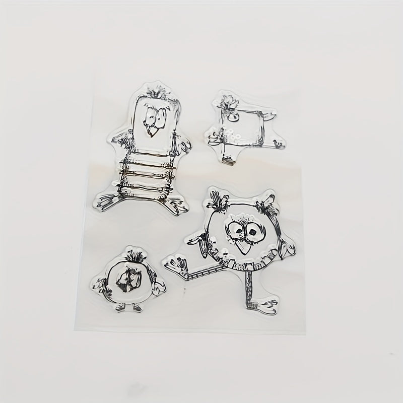Bird DIY Scrapbook Silicone Transparent Stamp