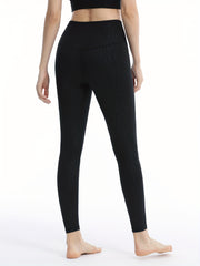 Leopard Sports Pants Tummy Control Butt Lifting Yoga Leggings Women's Activewear