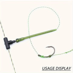 6pcs T Swivel Ring Anti-winding Fishing Rolling Connectors