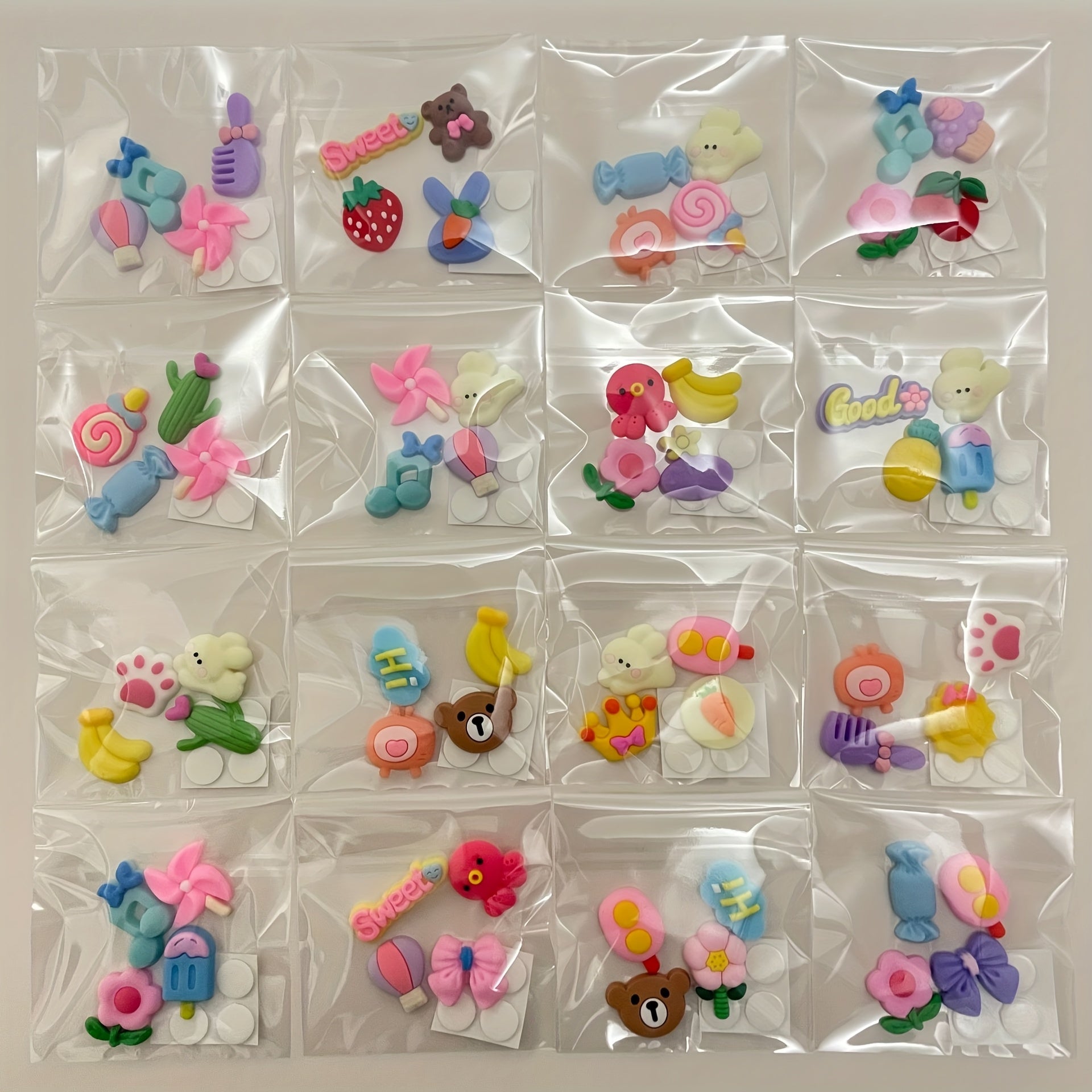 Winter Themed 3D Resin Stickers - Snowmen Reindeer - DIY Phone Cases & Bottles