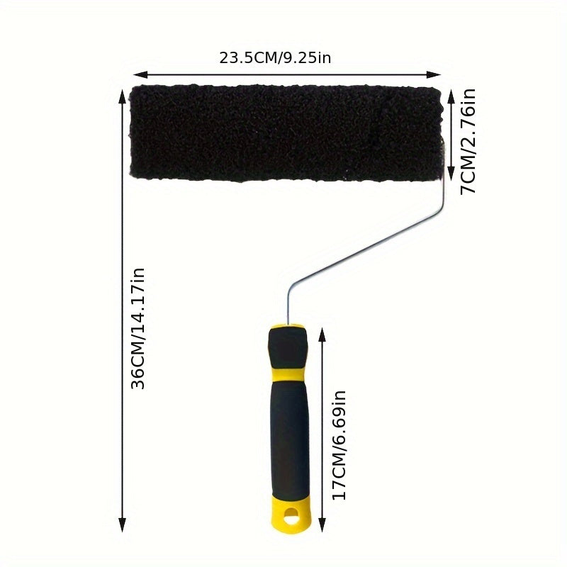 Putty Roller Brush Fabric Sponge Texture Roller Diatom Mud Paint