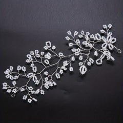 Faux Pearl Flower Head Piece Head Jewelry Bridal Wedding Hair Accessories