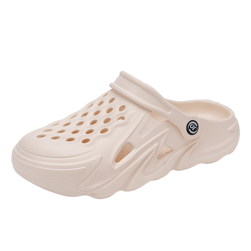 Men's Breathable Slip On Clog Sandals - Outdoor Walking Shoes