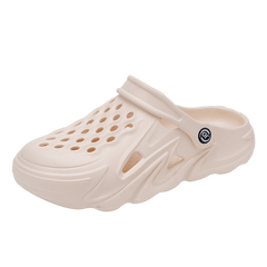 Men's Breathable Slip On Clog Sandals - Outdoor Walking Shoes