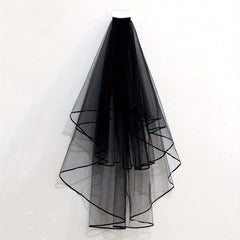 Bride's Wedding Party Headdress Veil