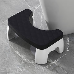 Toilet Stool Anti Slip Foot Stool Bathroom Office Plastic Foot Stool