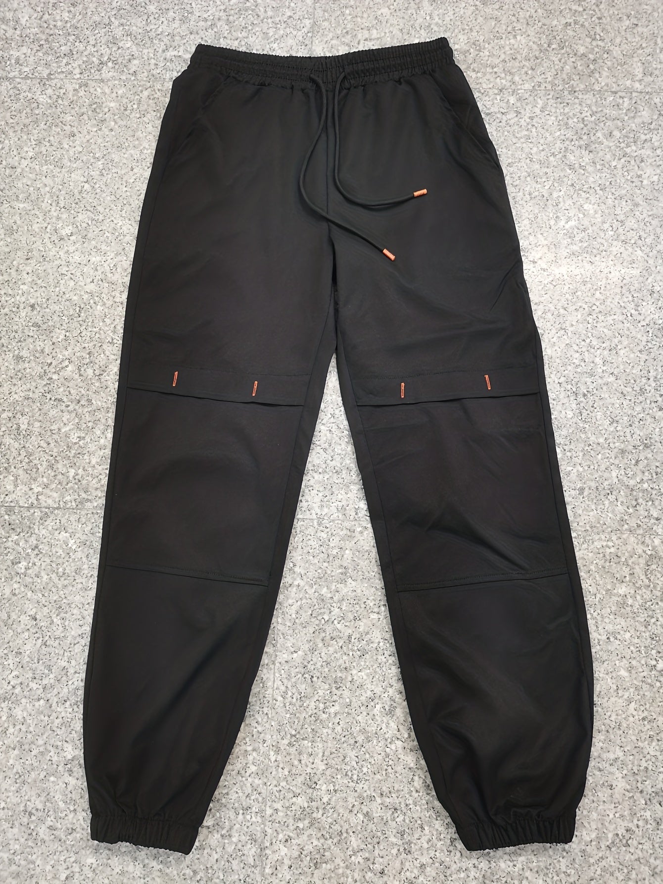 Men's Slim Fit Tapered Joggers with Drawstring Waist