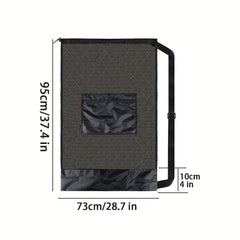 Durable Basketball Bag with Net Pocket for Outdoor Sports