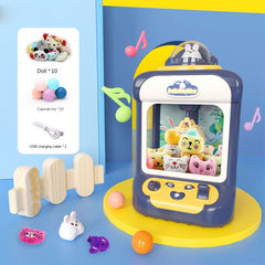 Mini Doll Grabbing Machine for Kids with Music Toy