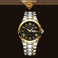 Men's Classic Pointer Scale Quartz Watch