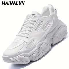 Men's Chunky Sneakers Elevator Shoes Breathable Wear-resistant