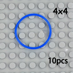 10pcs Rubber Bands for MOC Building Blocks Compatible with 85543 85544 85546