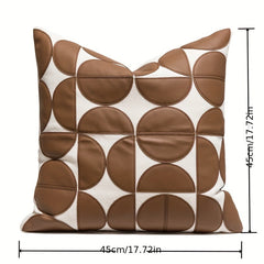 Geometric Abstract Stitching Cushion Pillow Cover for Home & Outdoor