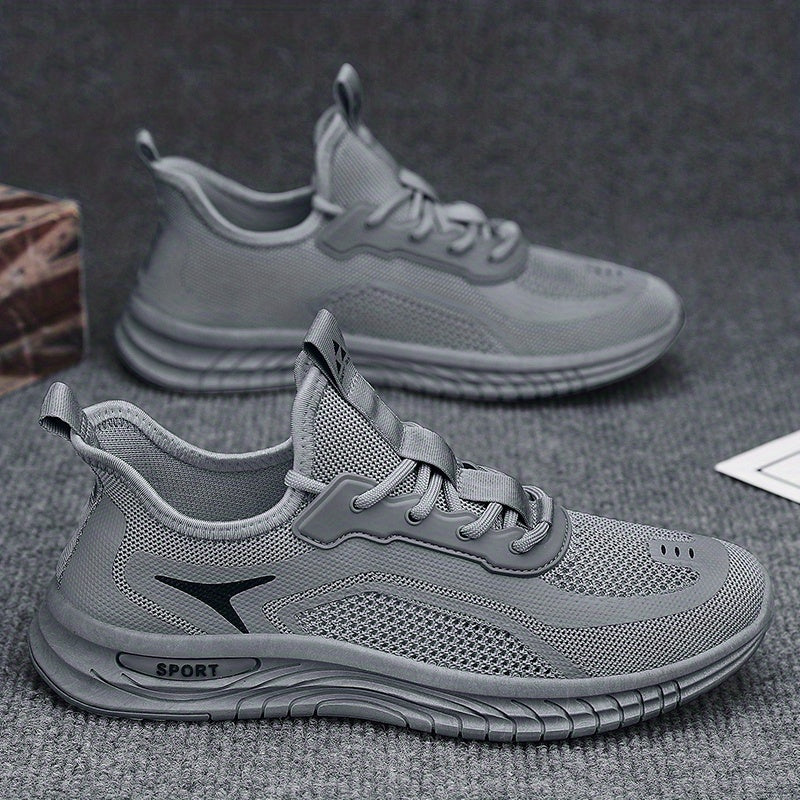 Men's Slip on Sneakers Odor Resistant Athletic Shoes with Shoelaces
