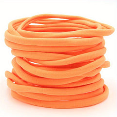 10pcs Nylon Hair Ties High Stretch Headbands for Kids Perfect Accessory