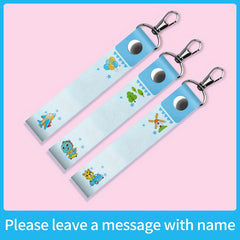 3pcs Kindergarten Name Stickers Hanging Buckle Cartoon School Supplies