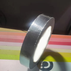 High Temp Aluminum Foil Tape Self Adhesive Glass Fiber Cloth Tape