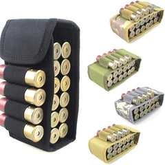 12GA Outdoor Ammo Bag Molle Attachment 16 Shells Button Holder
