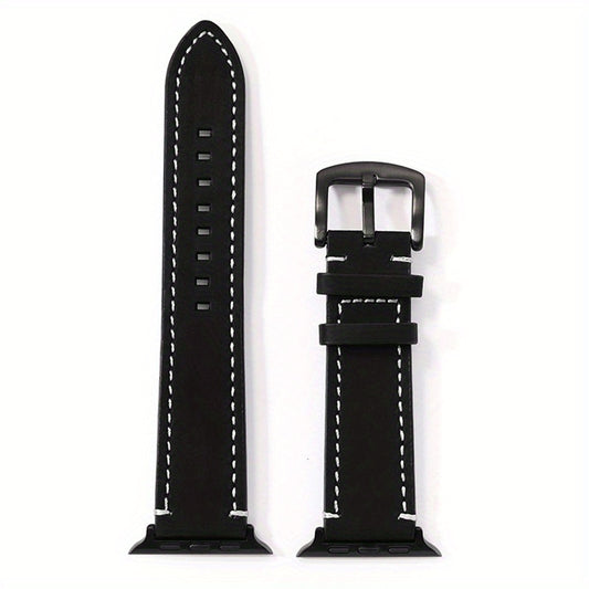 Crazy Horse Leather Iwatch Band Quick Release Retro Italian Cowhide 38-49mm
