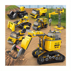 535pcs Building Blocks Excavator Toy Gift