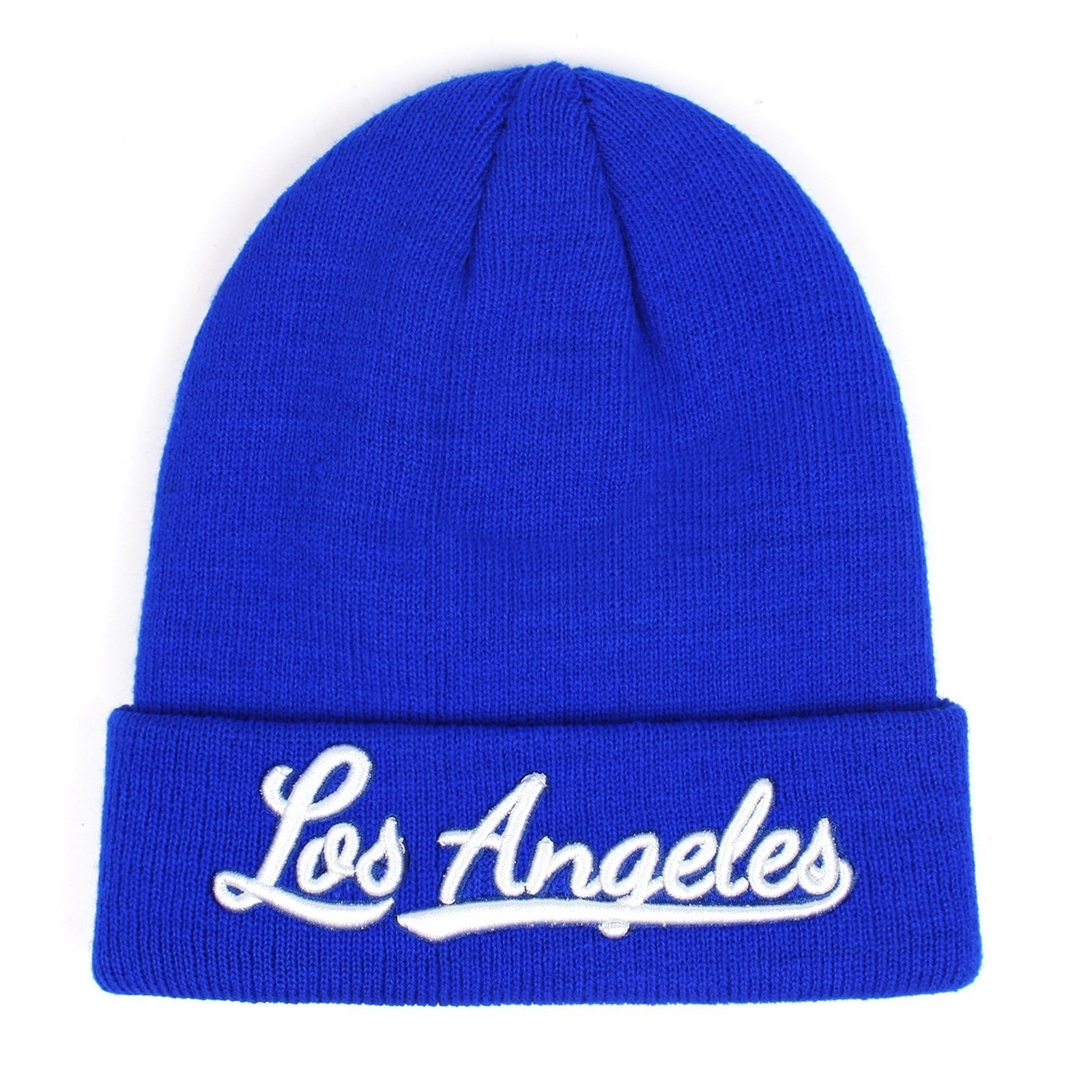 Men's Embroidered Wool Knit Hat