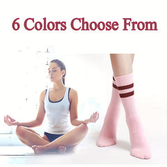 Soft Yoga Socks Anti-skid Breathable Sweat Absorption Sports Socks