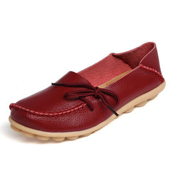 Women's Slip On Loafers Faux Leather Casual Shoes
