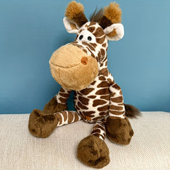 Giraffe Forest Animal Plush Activity Gift Toy