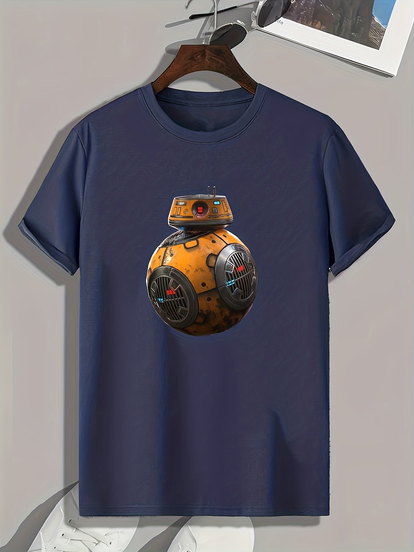 Pattern Men's Graphic T-shirt Casual Comfy Tees For Summer Mens Clothing