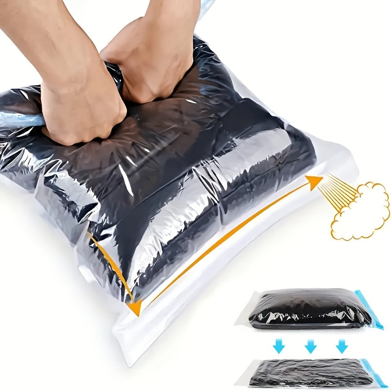 5 Pcs Compression Bags For Travel Vacuum Packing Space Saver Bags