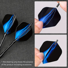 9pcs Dart Tail Wing Protector Dart Flight Protector Dart Accessories