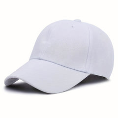 Solid Cotton Baseball Cap Lightweight Casual Couple Dad Hats Unisex Sun Hats