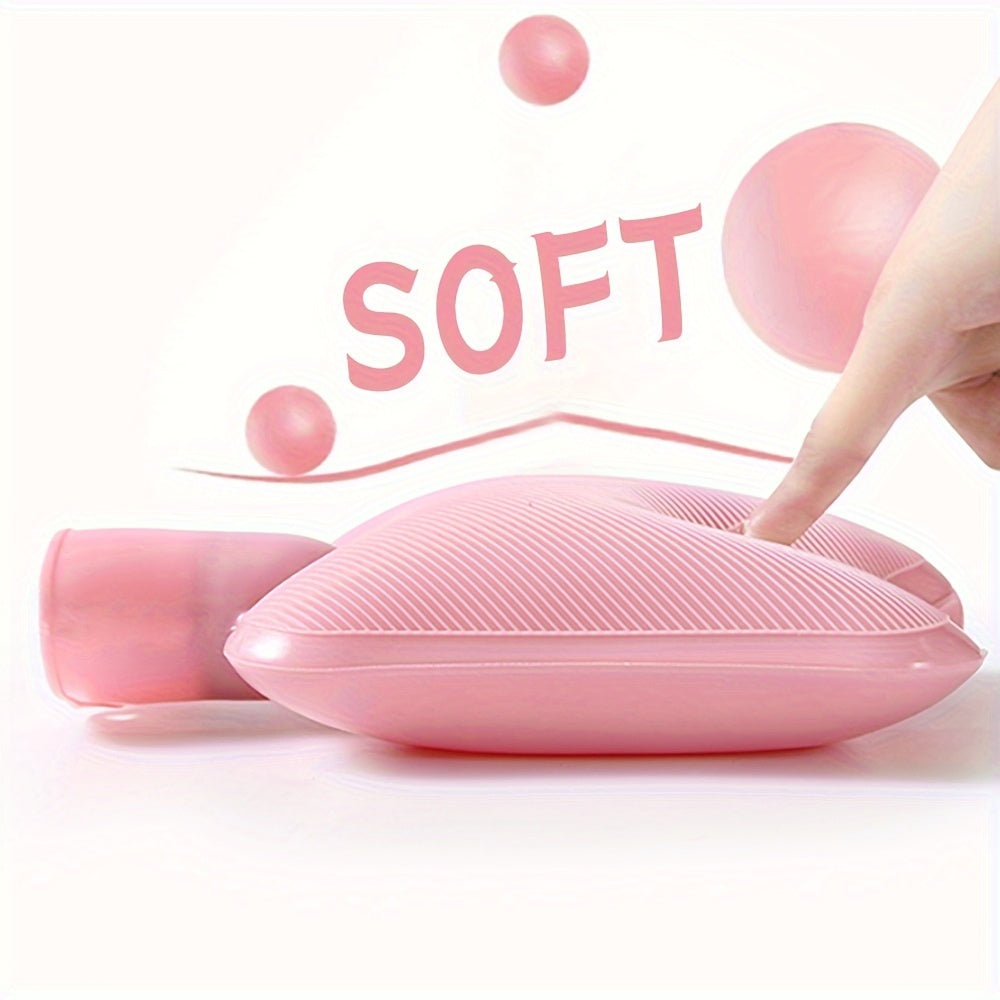 750ml Hot Water Bottle Rubber With Soft Cover, Cramps & Fatigue Relief