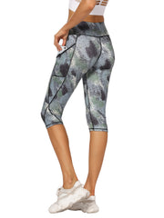 Women's High Waist Camo Yoga Leggings