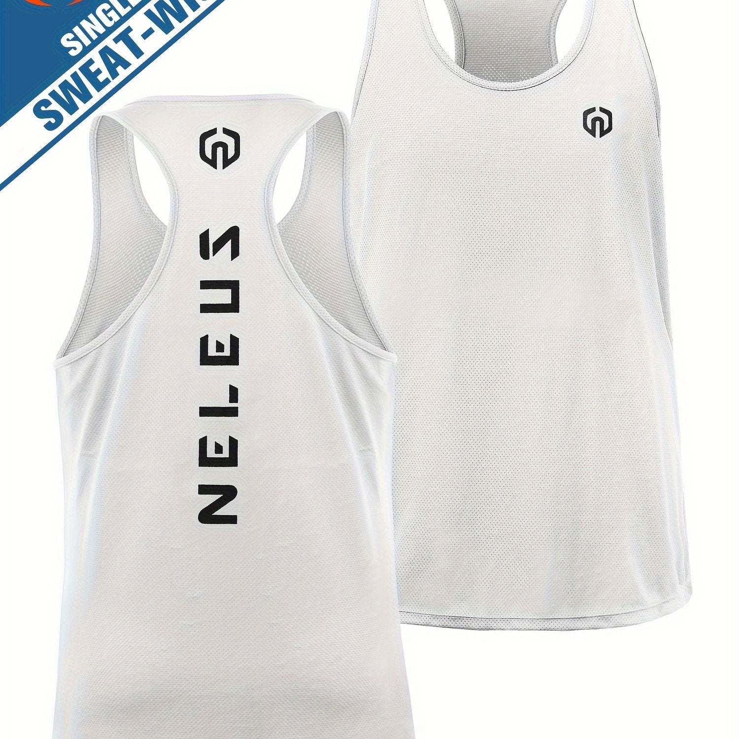 Men's Quick Drying Sleeveless Tank Top for Sports Fitness