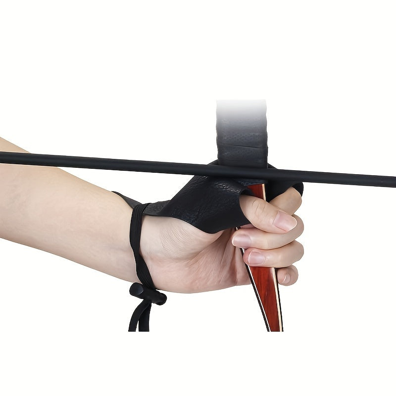 Archery Hand Guard Protector Two Finger Breathable Durable
