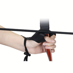Archery Hand Guard Protector Two Finger Breathable Durable