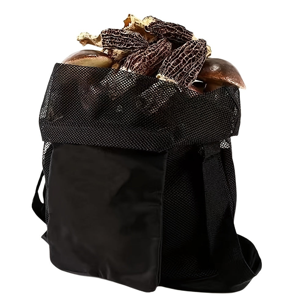 Foldable Mushroom Bag Strap Storage Pouch