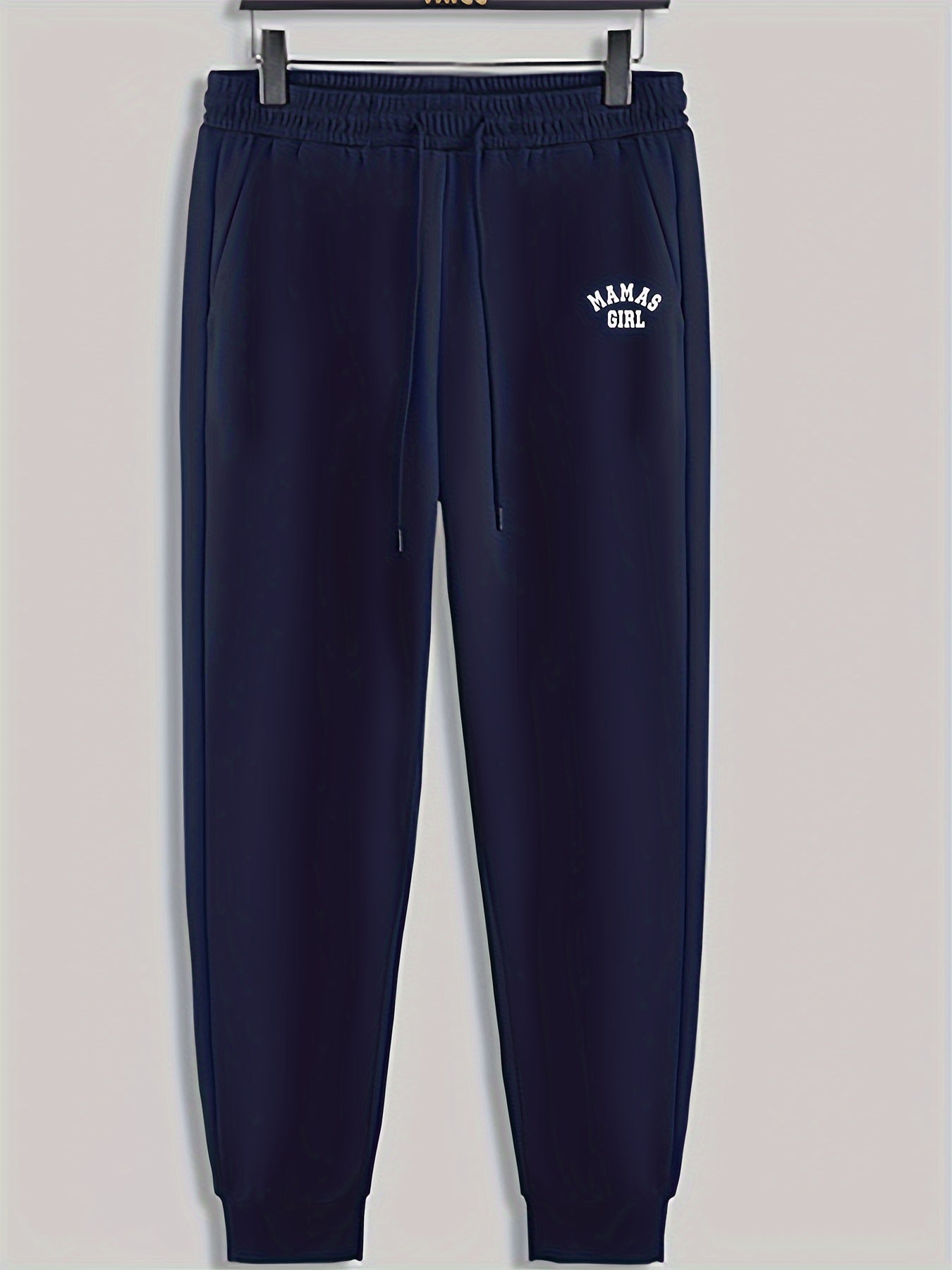 Mamas Girl Men's Drawstring Sweatpants for Spring Autumn