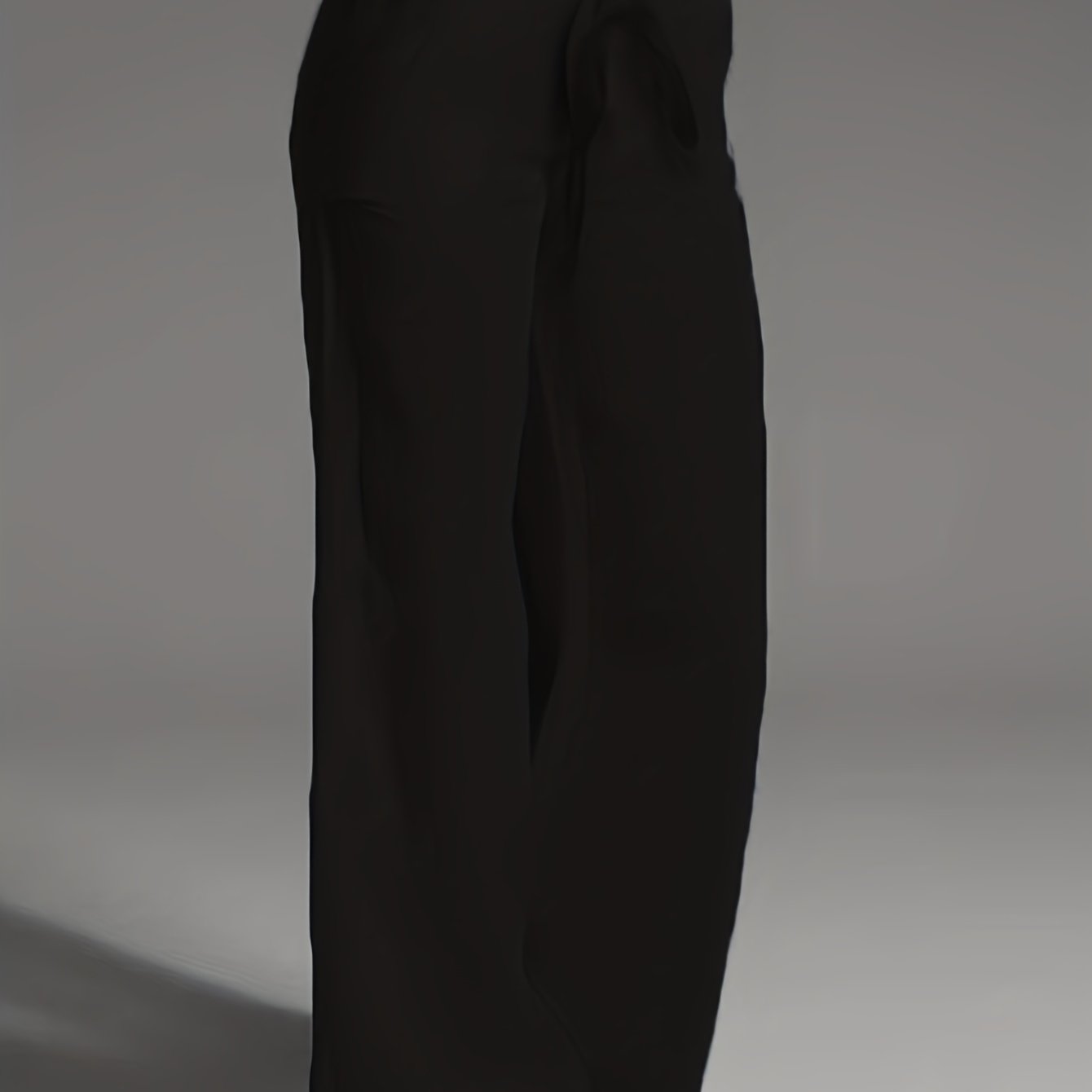 Casual Wide Leg Low Waist Pants Women's Clothing