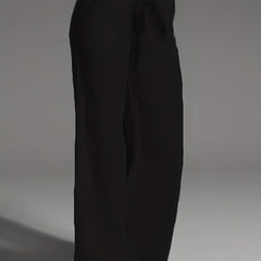 Casual Wide Leg Low Waist Pants Women's Clothing