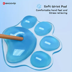Crystal Cat Claw Wrist Guard Hand Rest for Mouse Hand Pad